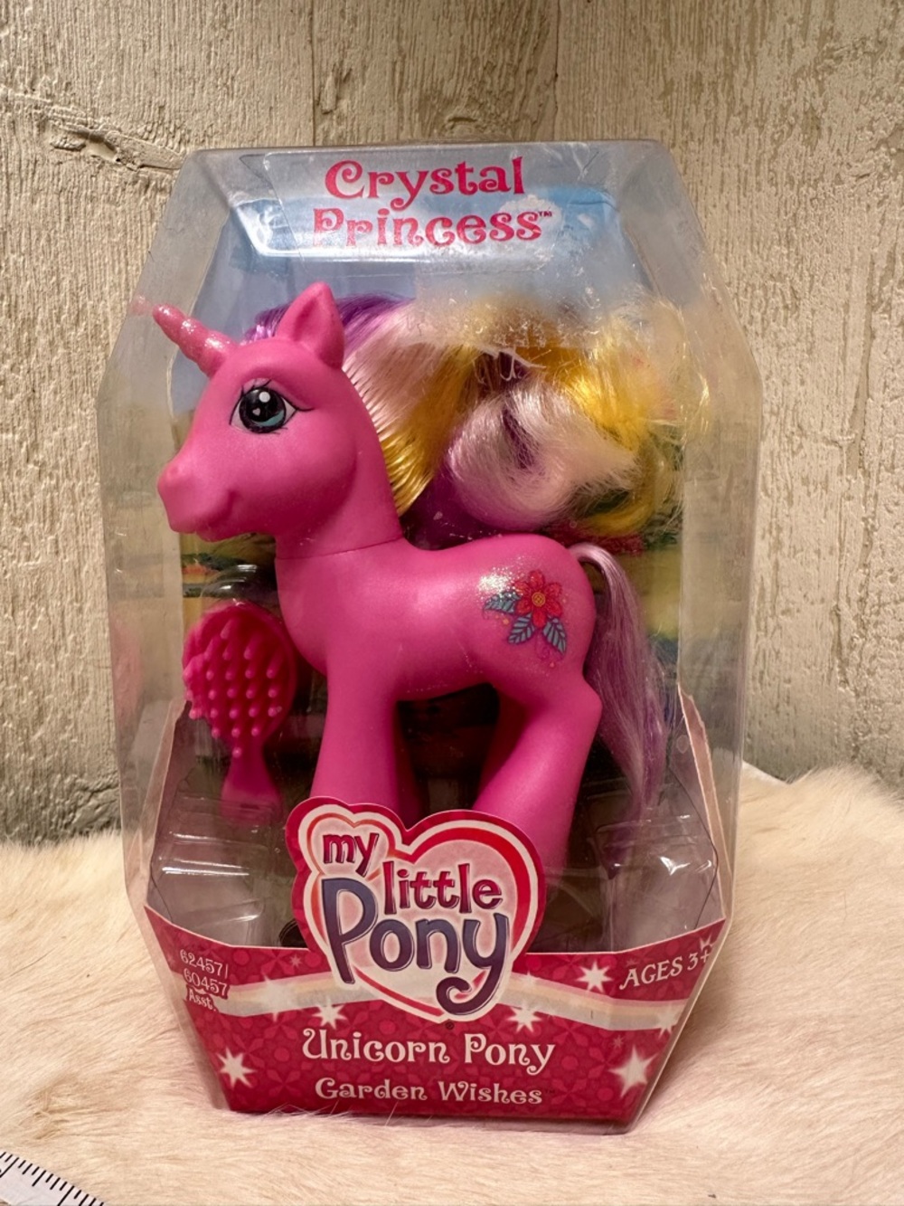 My Little Pony Pink Unicorn with Multicolor Mane - Crystal Princess